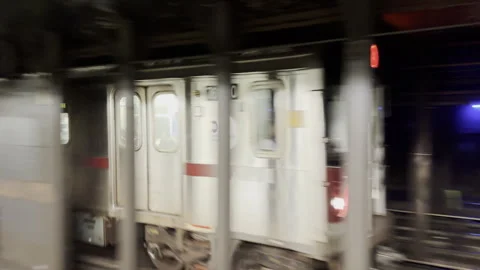 Subway in NYC Stock Footage 257234739