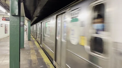 Subway NYC Stock Footage 257292982