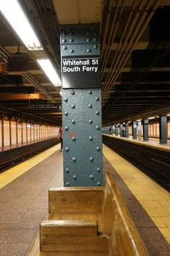 At Subway Stock-Fotos