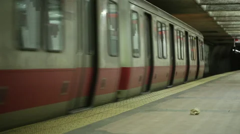Subway platform Stock Footage 46461230