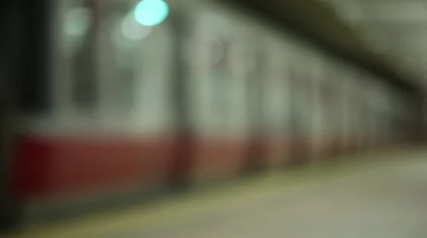 Subway platform Stock Footage 46461442