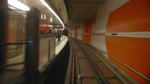 Subway, POV, Underground 07 Timelapse 3840x2160 Stock Footage 264489440