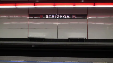 Subway Prague Stock Footage 27872528