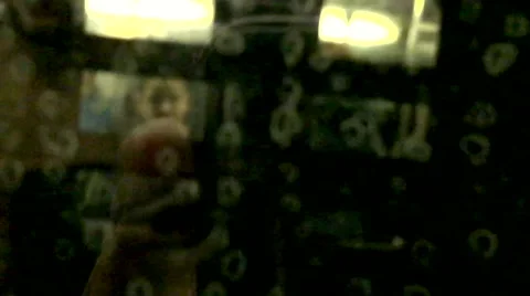 SUBWAY REFLECTIONS Stock Footage 44304858