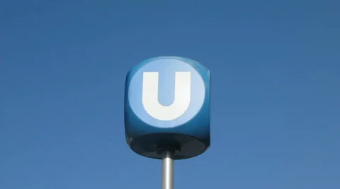 Subway Sign Stock-Footage 1064759