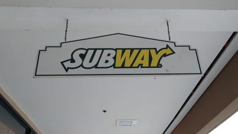 Subway Sign Stock Footage 108960761
