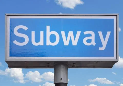 Subway sign Stock Photos