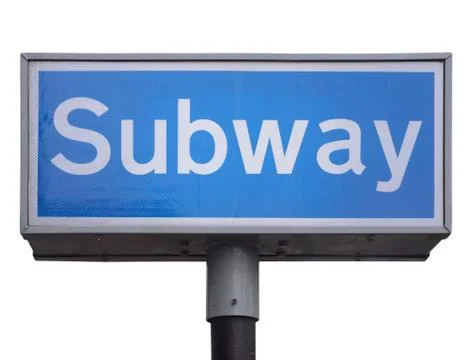 Subway sign Stock Photos
