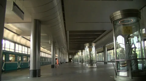 Subway Sparrow Hills Stock Footage 27736608