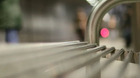 Subway station 4 Stock Footage 743905