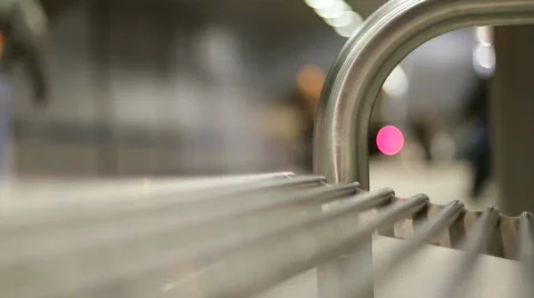 Subway station 5 Stock Footage 743898