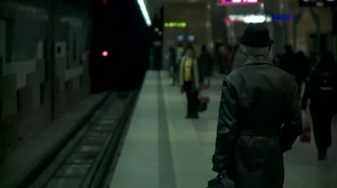 Subway station Video stock 946356