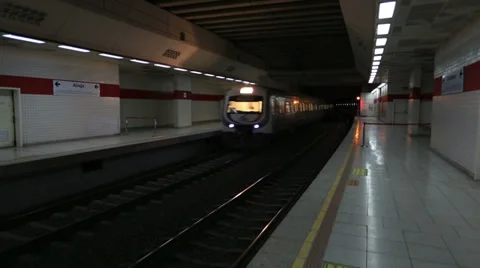 Subway station Video stock 31254400