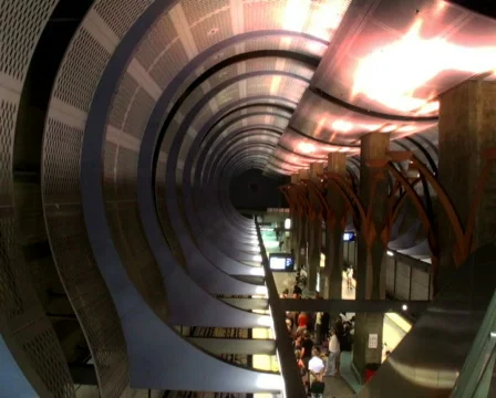 Subway Station - Los Angeles 01 PAL Stock Footage