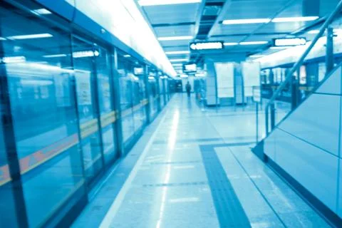 Subway station Stock Photos