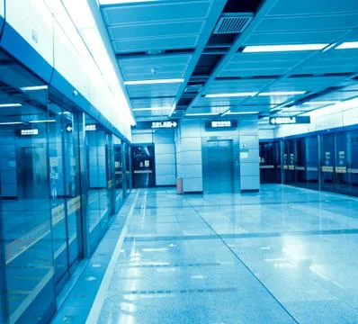 Subway station Foto stock