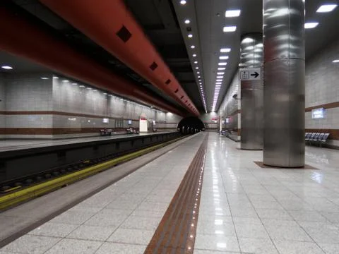Subway station Stock Photos
