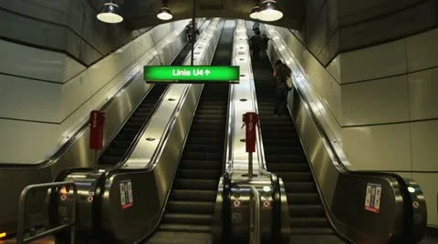Subway Station Schottenring Stock Footage 22242059
