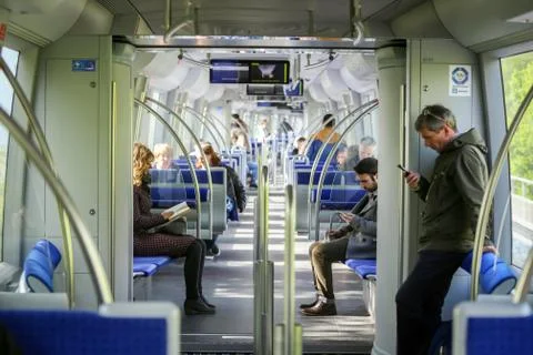 Subway system in Munich Stock Photos