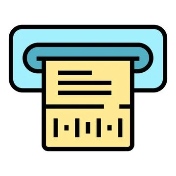 Subway ticket icon vector flat Illustrazione stock