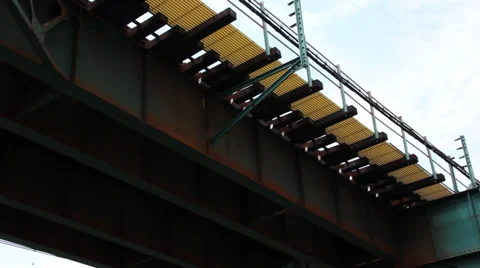 Subway train Stock Footage 37124450