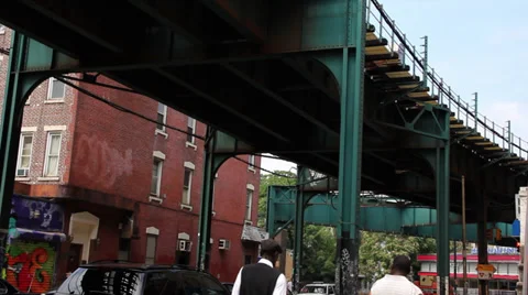 Subway Train Stock Footage 37124617