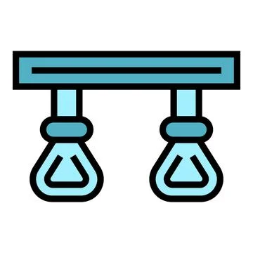 Subway train handle icon vector flat Illustration