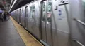 Subway Train Leaving Station Manhattan New York 4k or 4k+ Resolution