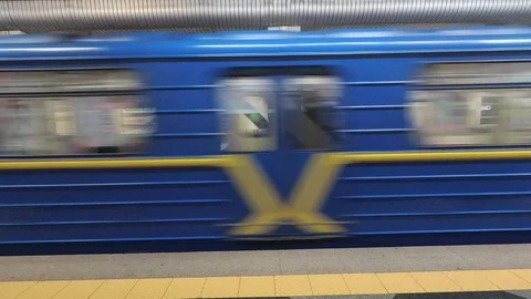 Subway-Train Moving Stock Footage 90091399