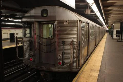Subway train Stock Photos