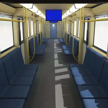 Subway Trains Collection ~ 3D Model #91443600 | Pond5