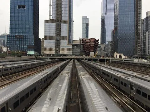Subway Trains Foto stock