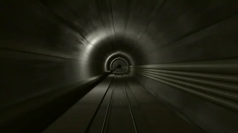 Subway Tunnel 2 Video stock 528401