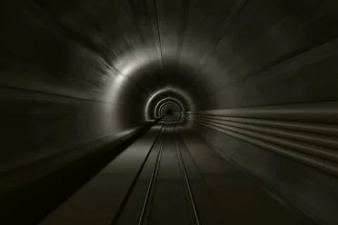 Subway Tunnel 2 Stock Footage 528449