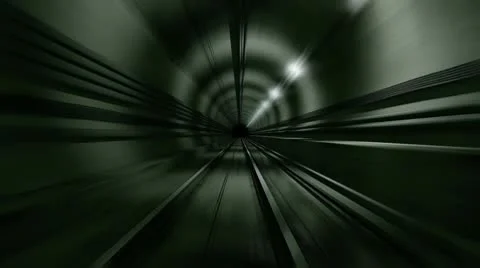Subway Tunnel 스톡 동영상 10594039