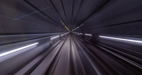 Subway tunnel Video stock 116151826