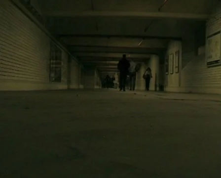 Subway Walkers Stock Footage 7138964