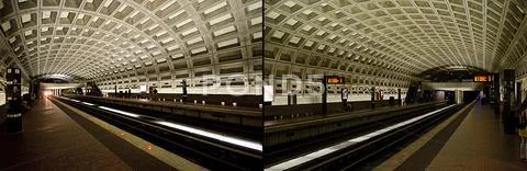 The Subway in Washington D.C. Stock Photos