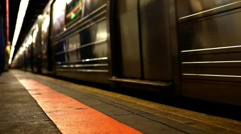 Subways 1 NYC Stock Footage 487760