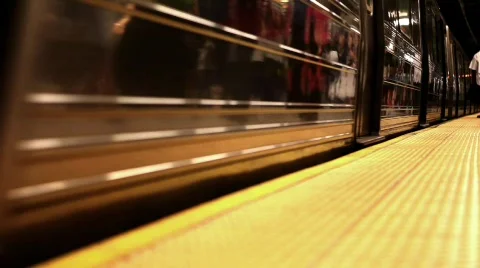 Subways 3 NYC Stock Footage 487450