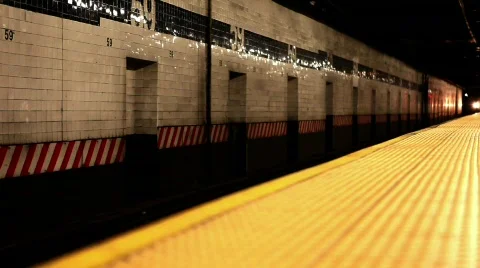 Subways 4 NYC Stock Footage 487474