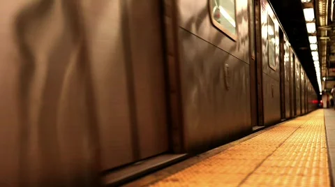 Subways 6 NYC Stock Footage 487436