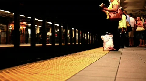 Subways 7 NYC Stock Footage 487405