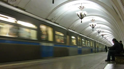 The subwaytrain (2) Stock-Footage 903750