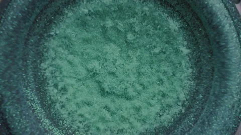 Subwoofer Audio Speaker Vibrations with Glitter, Colors and Sparkles Stock Footage 82956687