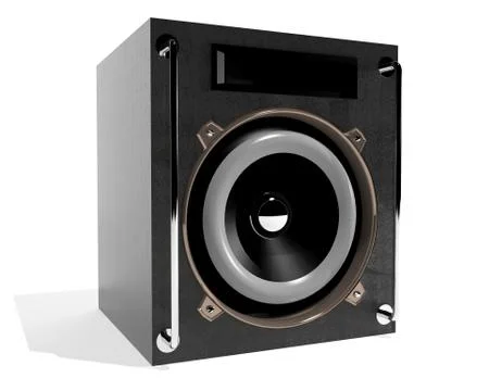 Subwoofer Stock Illustration
