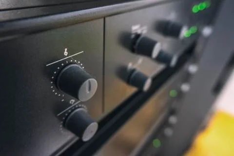 Subwoofer speaker audio Stock Photos