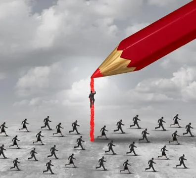 Succeed In Business Stock Illustration