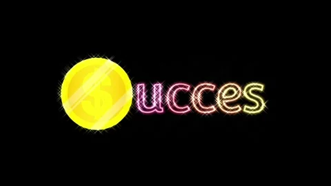 Succes coin Stock Footage 300670915