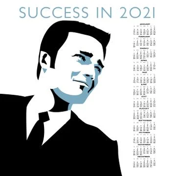 Success in 2021 Stock Illustration